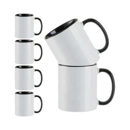 Craft Express 11oz Ceramic Sublimation Mugs: White Glossy Blanks