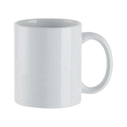 Craft Express 11oz Ceramic Sublimation Mugs: White Glossy Blanks