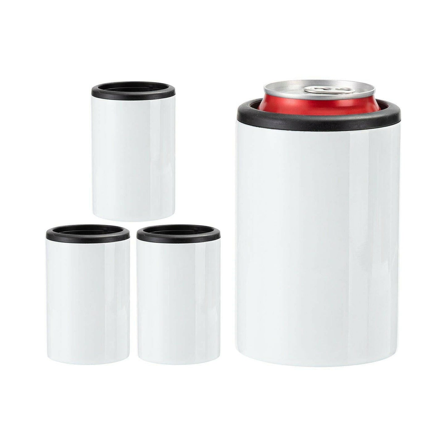 12oz stainless steel sublimation blank can coolers