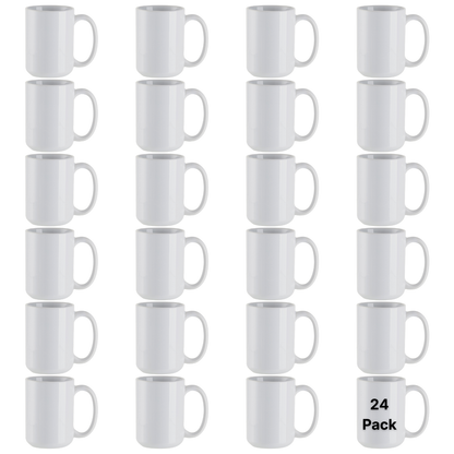 Craft Express 15oz Ceramic Sublimation Mugs