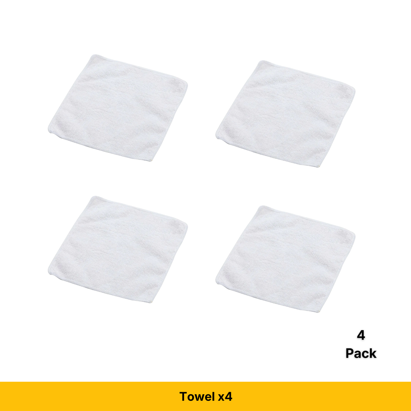 Craft Express White 12" Square Towels, Sublimation Microfiber Blanks
