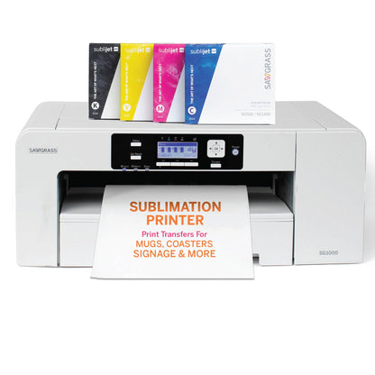 Sublijet Printer, Ink and Paper Bundle