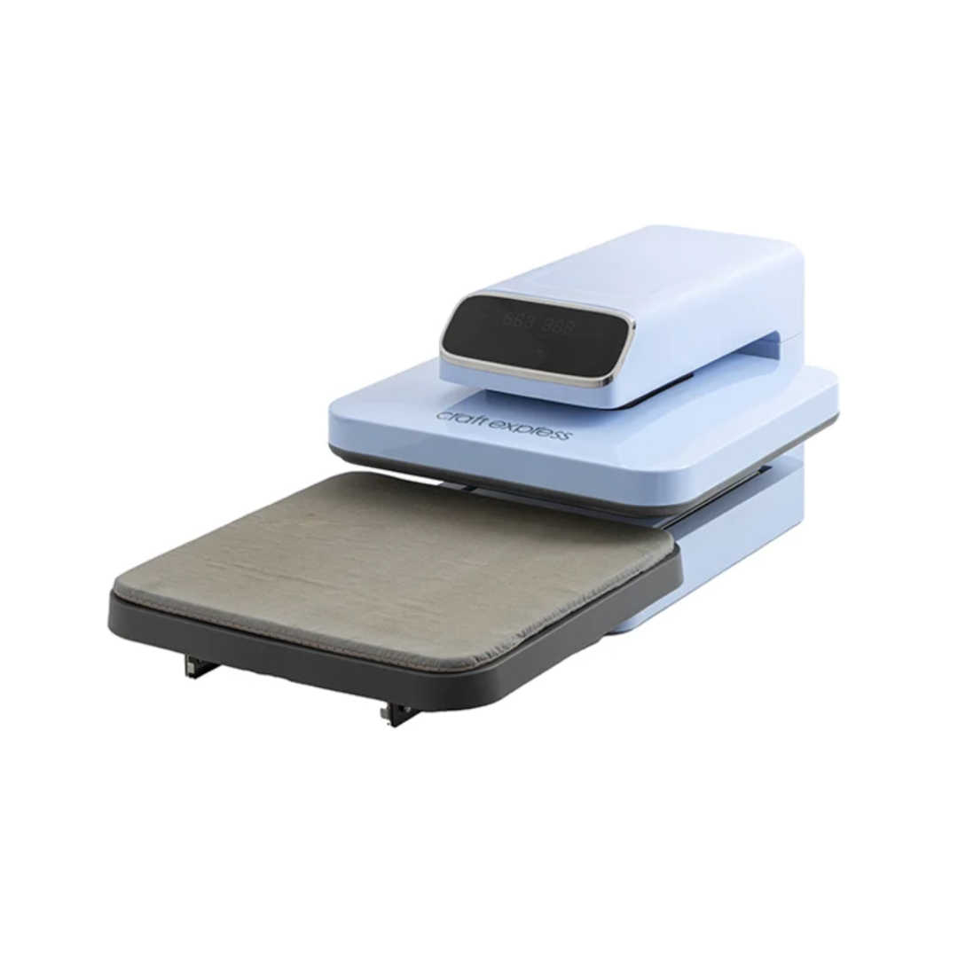 Craft Express AutoPro Max Automatic Flat Press, 15" x 15" Heat Press for Sublimation & HTV