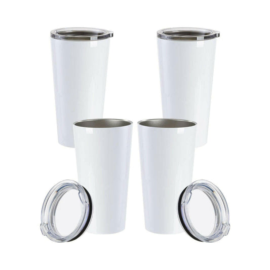 16oz latte sublimation blank tumblers 4 pack