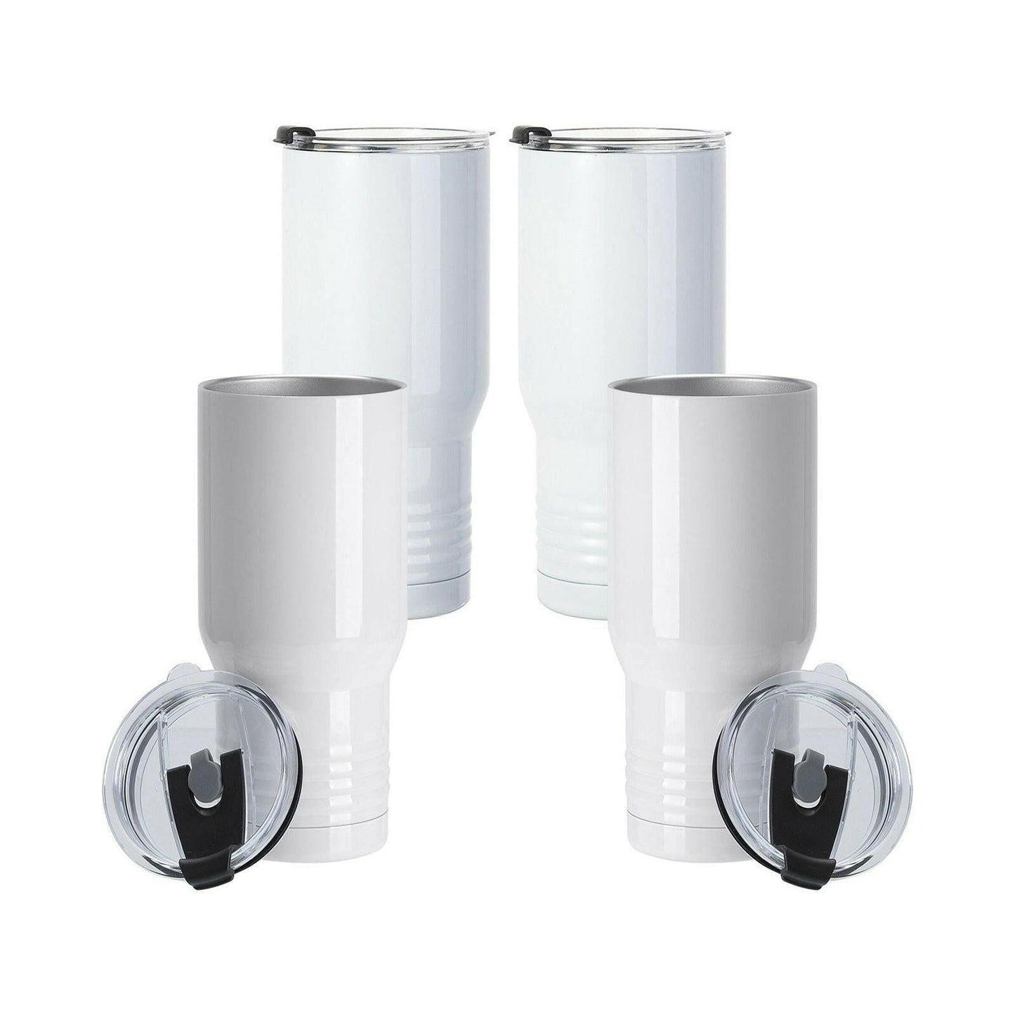 30oz stainless ringneck sublimation blank tumblers 4 pack