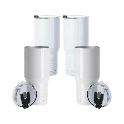30oz stainless ringneck sublimation blank tumblers 4 pack