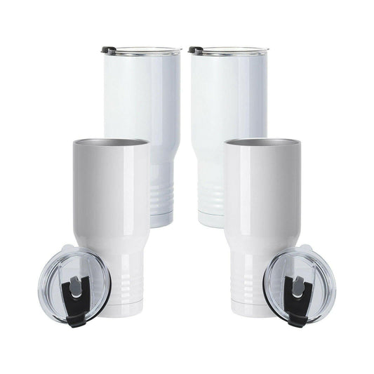30oz stainless ringneck sublimation blank tumblers 4 pack