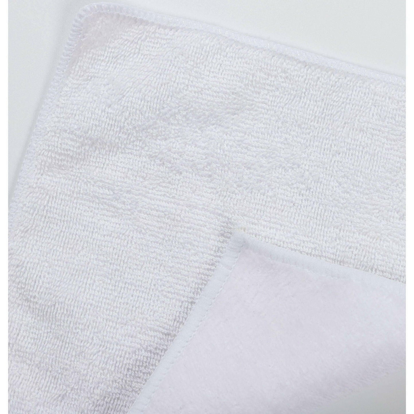 Craft Express White 12" Square Towels, Sublimation Microfiber Blanks