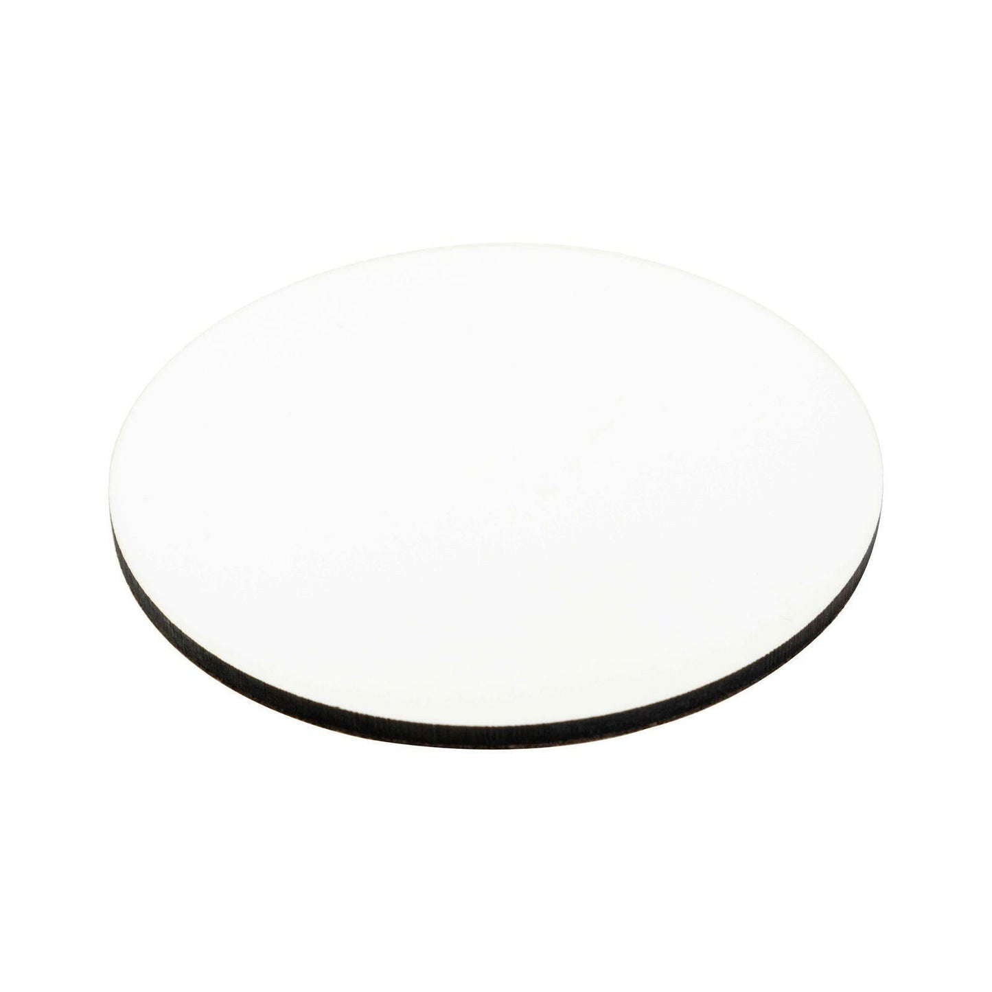 Craft Express White Round Coasters, Sublimation Hardboard Blanks