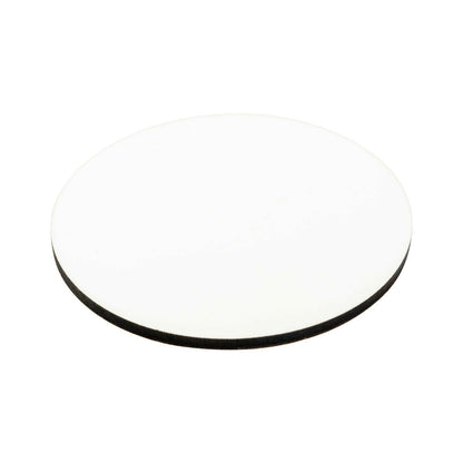 Craft Express White Round Coasters, Sublimation Hardboard Blanks