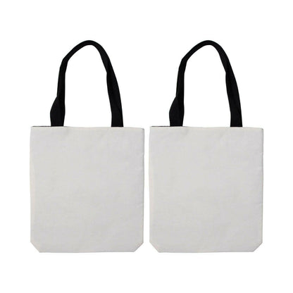 Blank linen sublimation tote bags 15 by 16 inch