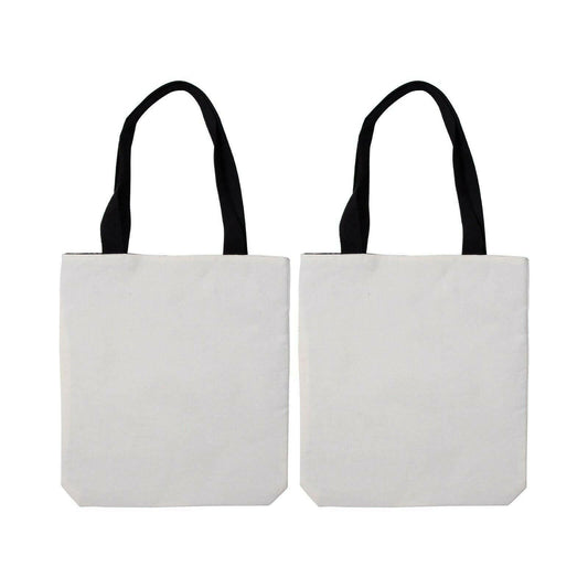 Blank linen sublimation tote bags 15 by 16 inch