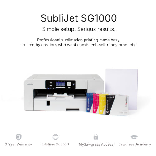 Sawgrass Hustler Flat Press Starter Bundle